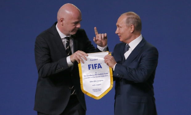 putin i gianni infantino